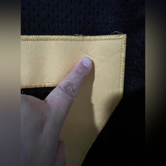 VINTAGE PITTSBURGH STEELERS BEN ROETHLISBERGER AUTHENTIC REEBOK JERSEY 48 NFL - Picture 6 of 13